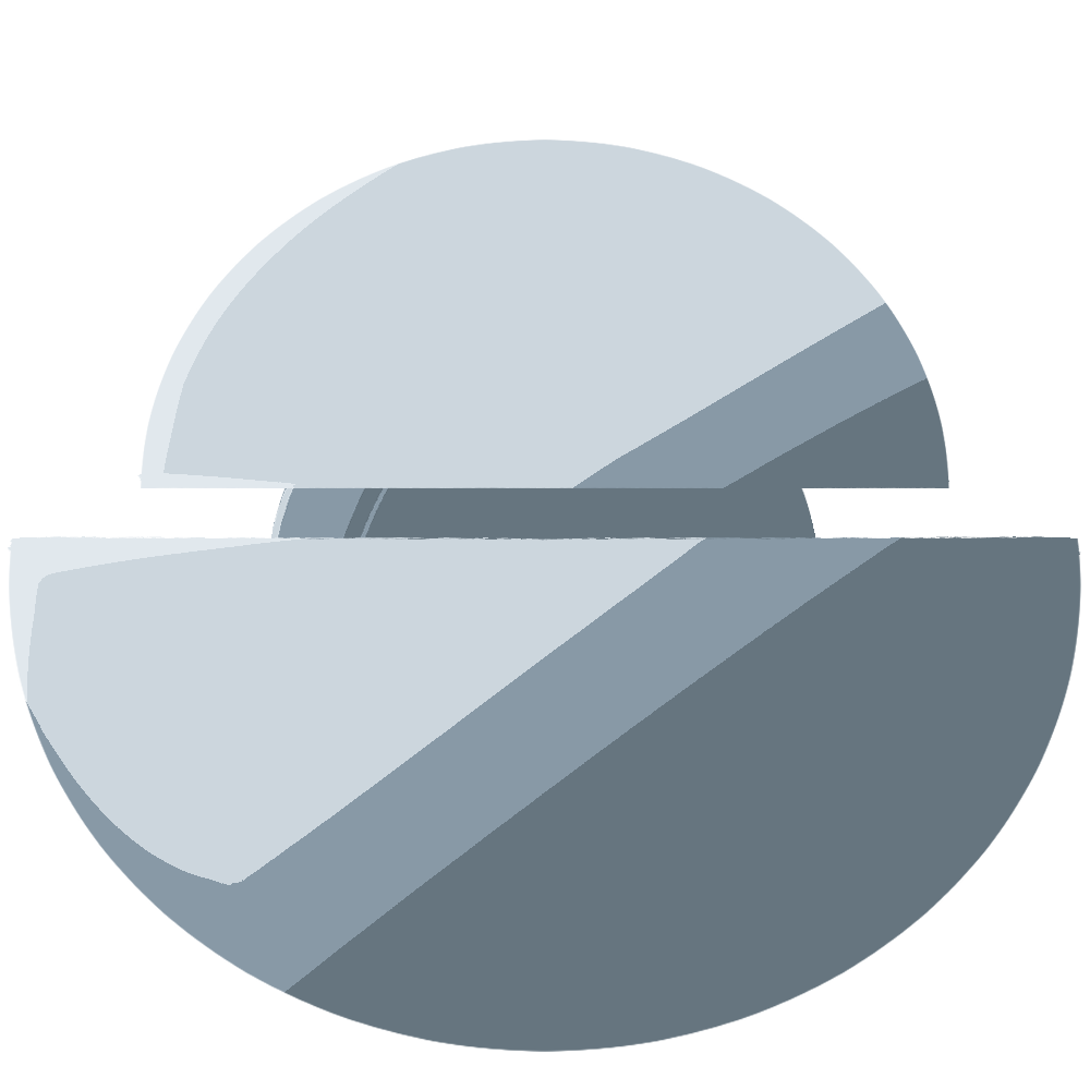 a simple drawing of the so-called demon core, a sphere of plutonium created during the american manhattan nuclear project.